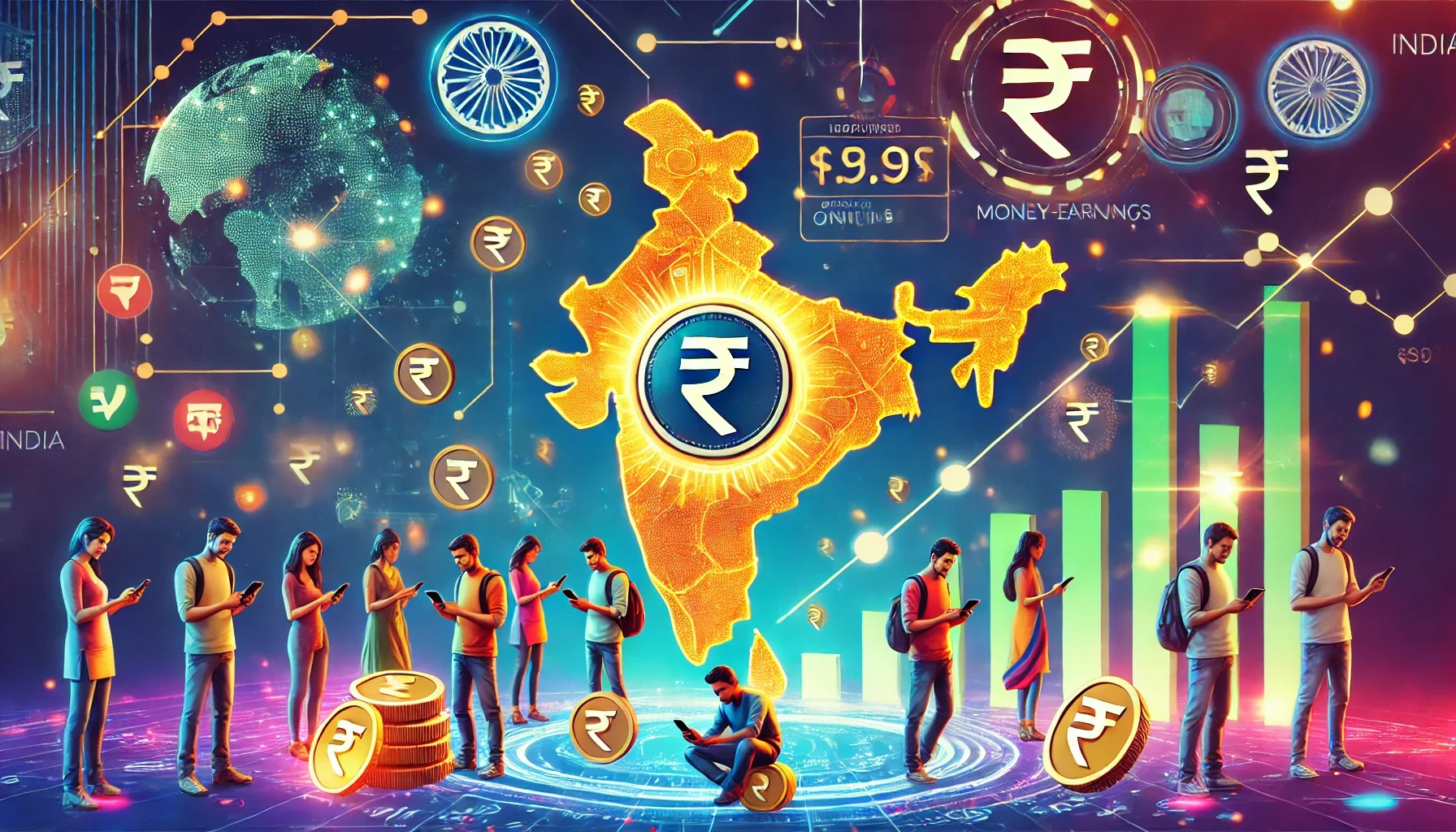 Real Money Earning Apps Without Investment in India