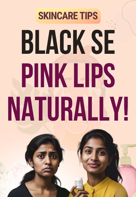 Black Se Pink Lips Naturally
