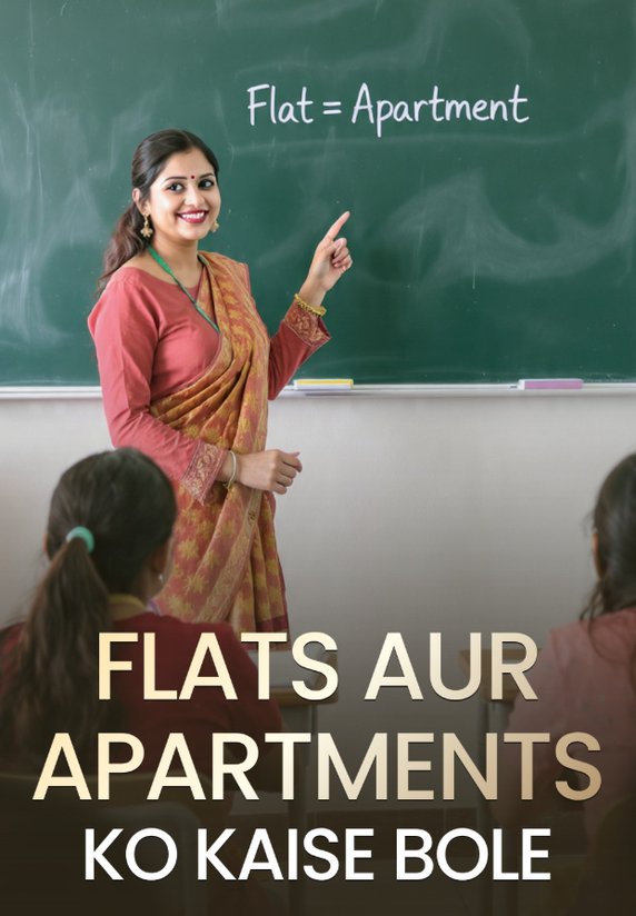 Flats Aur Apartments Ko Kaise Bole