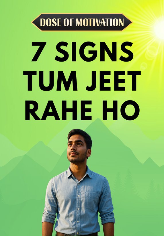 7 Signs Tum Jeet Rahe Ho