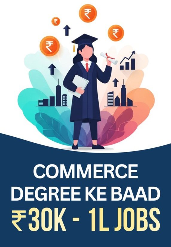 Commerce Degree Ke Baad ₹30k–1L Jobs