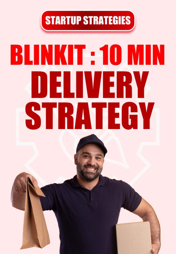 Blinkit:10 Min Delivery Strategy