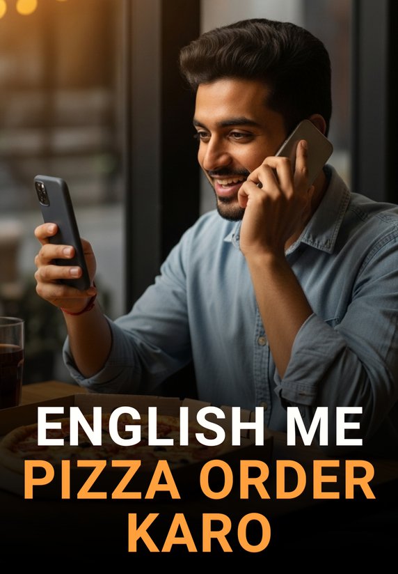 English Me Pizza Order Karo