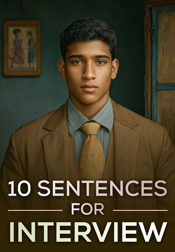 10 Sentences For Interview