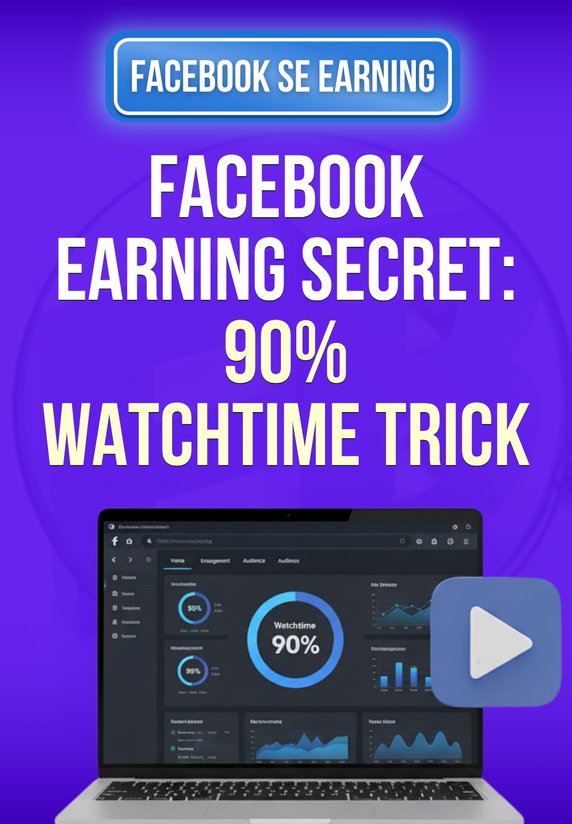 Facebook Earning Secret: 90% Watchtime Trick