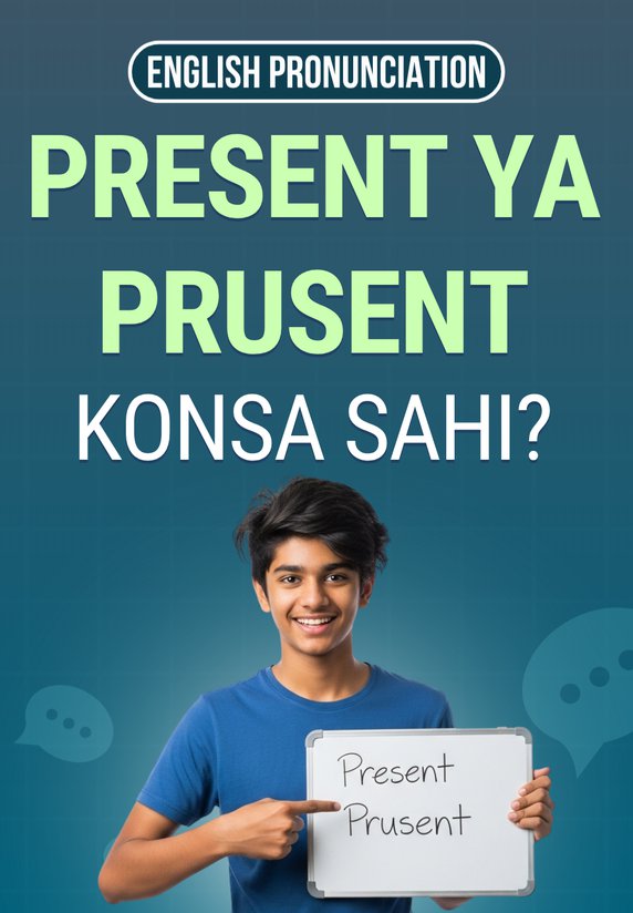 Present Ya Prusent Konsa Sahi?