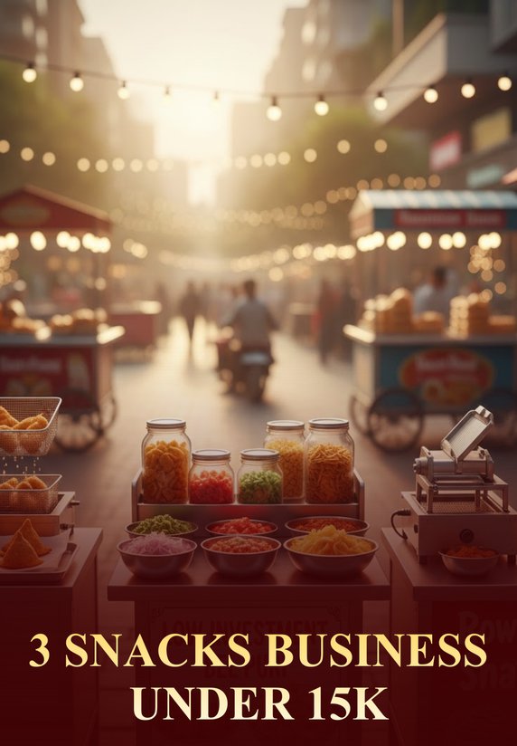 3 Snacks Business Under 15k