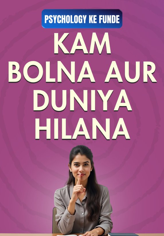 Kam Bolna Aur Duniya Hilana