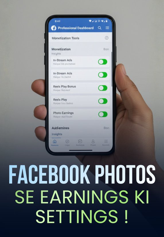 Facebook Photos Se Earnings Ki Settings!