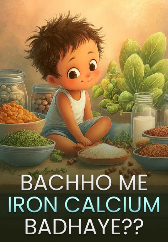 Bachho Me Iron Calcium Badhaye??