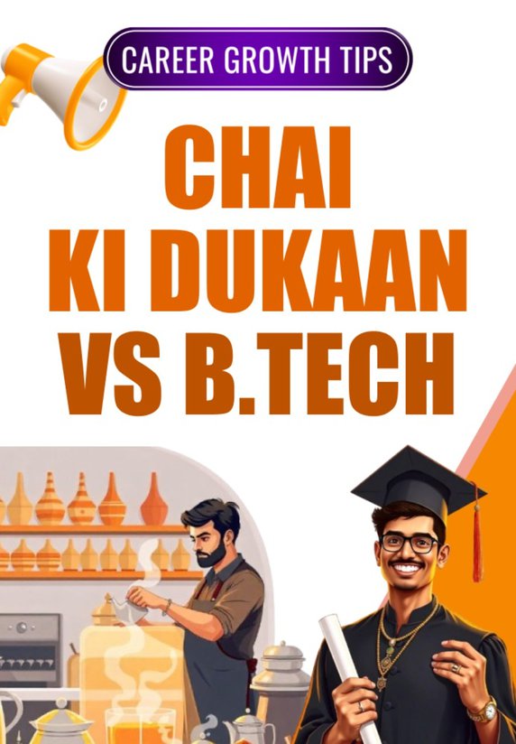 Chai Ki Dukaan Vs B.tech