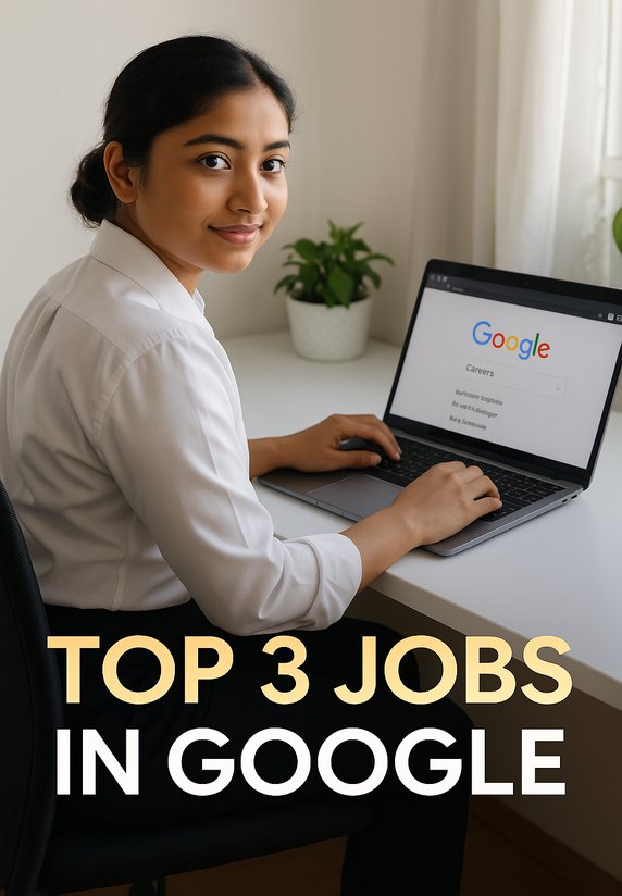 Top 3 Jobs In Google