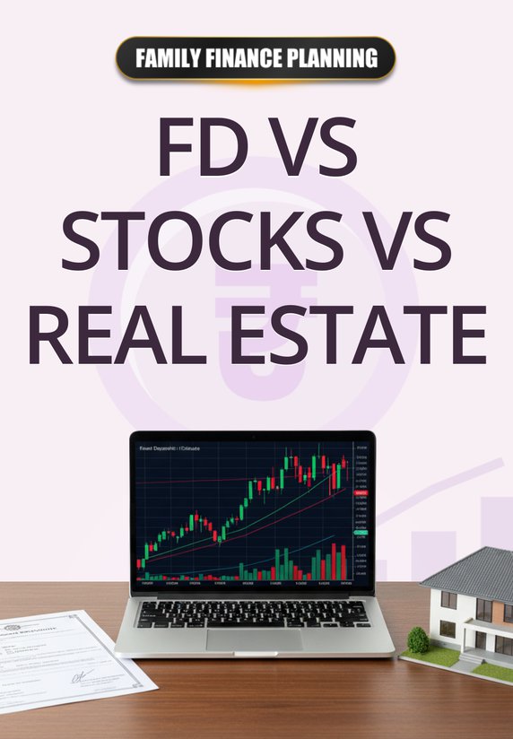 FD Vs Stocks Vs Real Estate