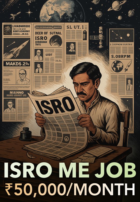 ISRO Me Job ₹50,000/month