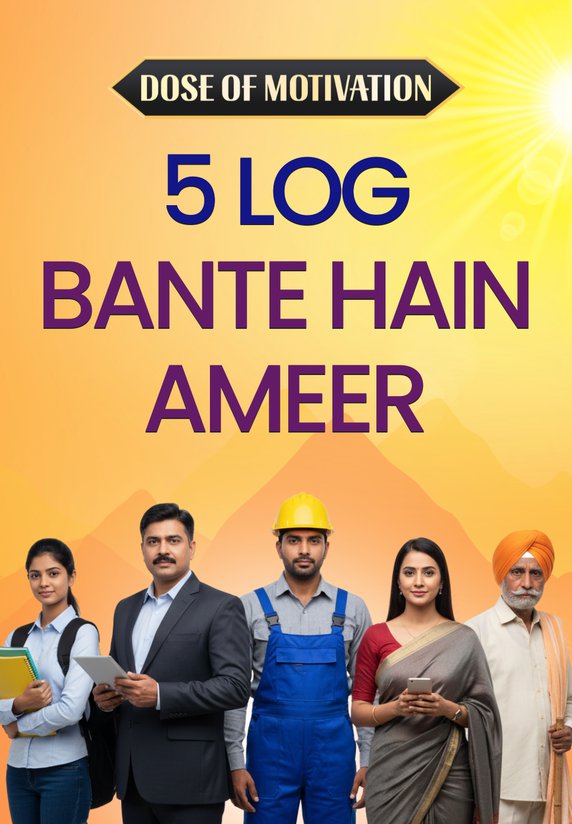 5 Log Bante Hain Ameer