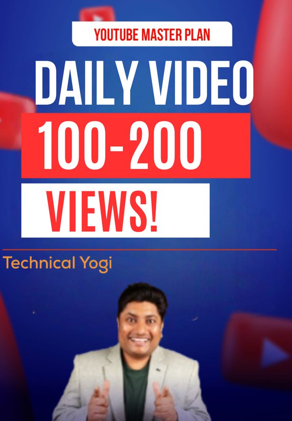 Daily Video= 100-200 Views!