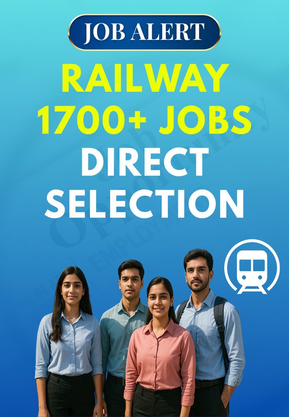 Railway 1700+ Jobs Direct Selection