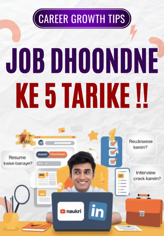 Job Dhoondne Ke 5 Tarike !!