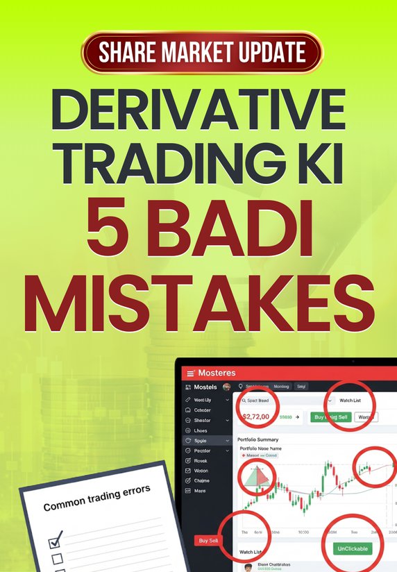 Derivative Trading Ki 5 Badi Mistakes
