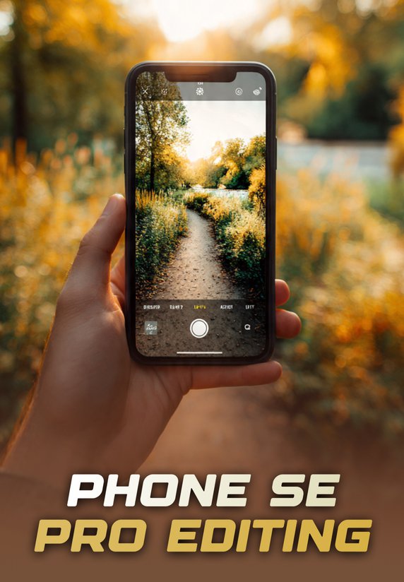 Phone Se Pro Editing