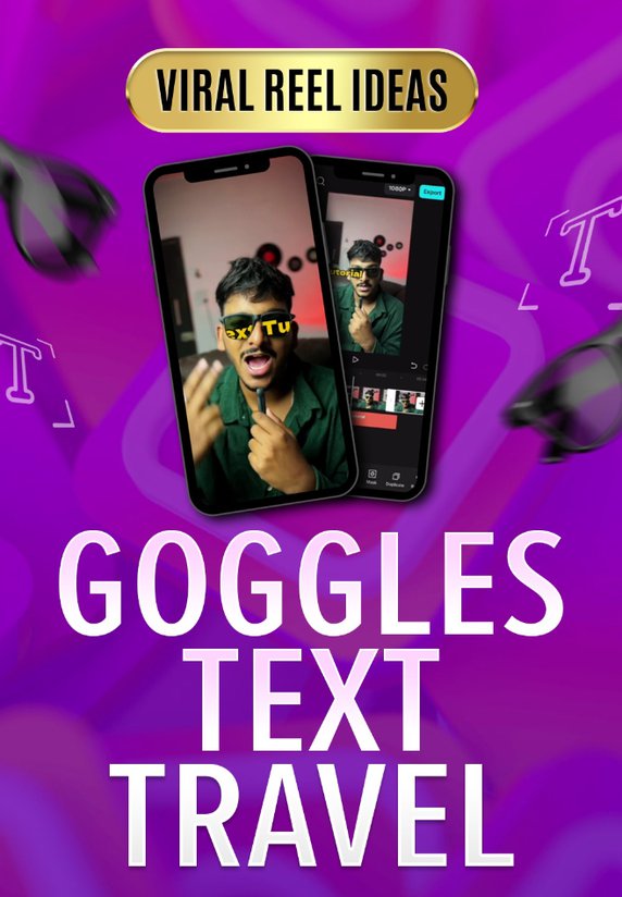 Goggles Text Travel