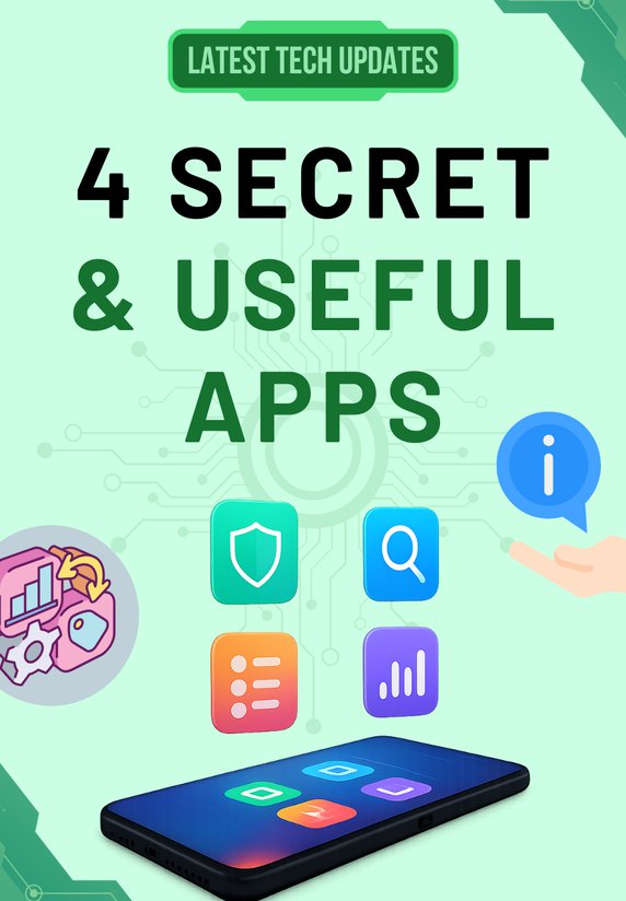 4 Secret & Useful Apps