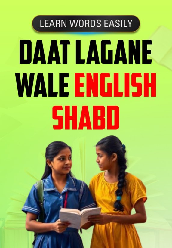 Daat Lagane Wale English Shabd