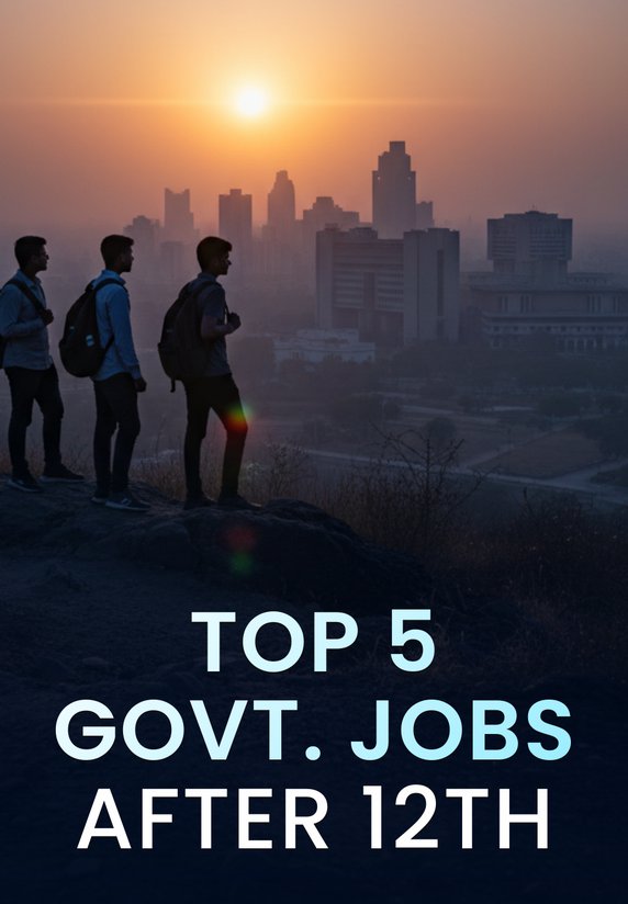 Top 5 Govt. Jobs After 12th