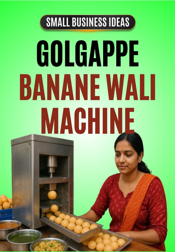 Golgappe Banane Wali Machine
