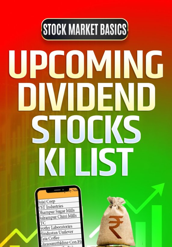 Upcoming Dividend Stocks List