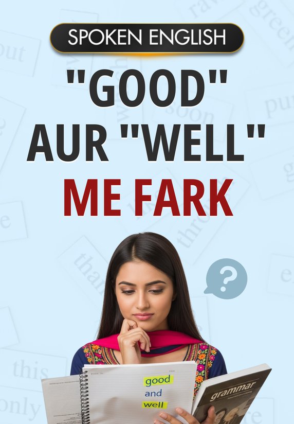 "Good" Aur "Well" Me Fark