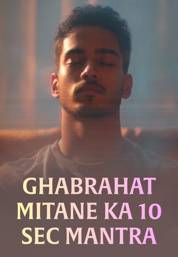 Ghabrahat Mitane Ka 10 Sec Mantra