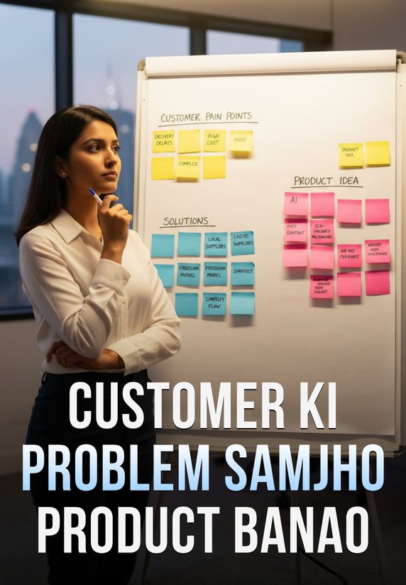 Customer Ki Problem Samjho-Product Banao