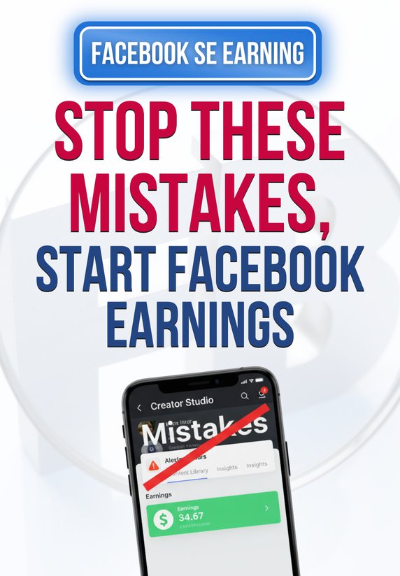 Stop These Mistakes, Start Facebook Earnings