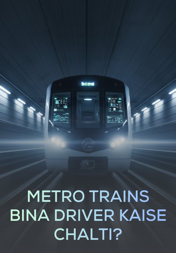 Metro Trains Bina Driver Kaise Chalti?