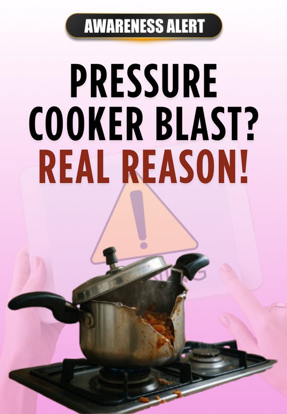 Pressure Cooker Blast? Real Reason!