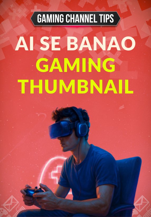 AI Se Banao Gaming Thumbnail