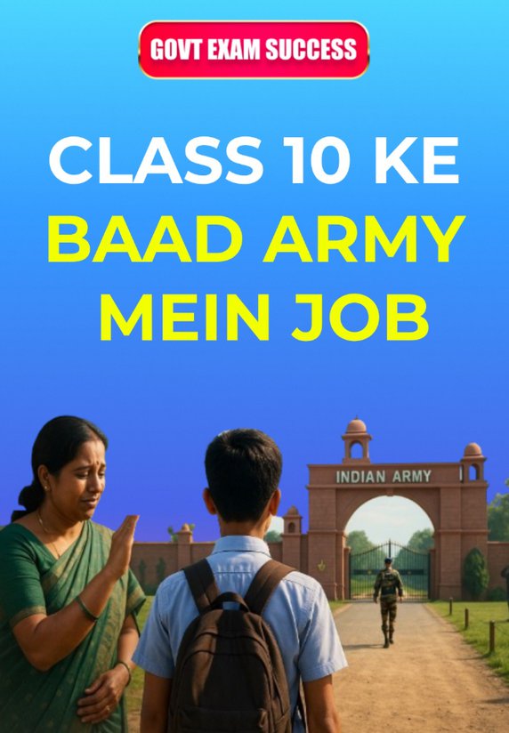 Class 10 Ke Baad Army Mein Job