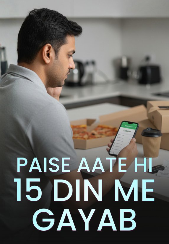 Paise Aate Hi 15 Din Gayab