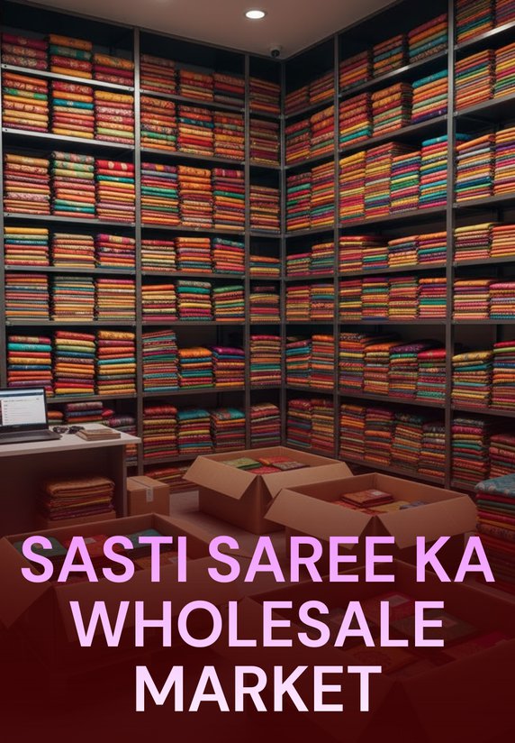 Sasti Saree Ka Wholesale Market