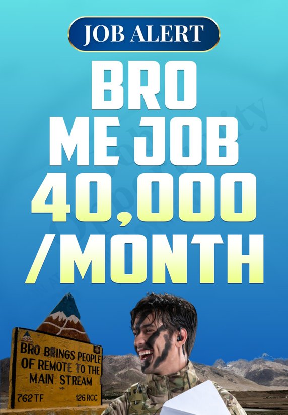 BRO Me Job 40,000/month