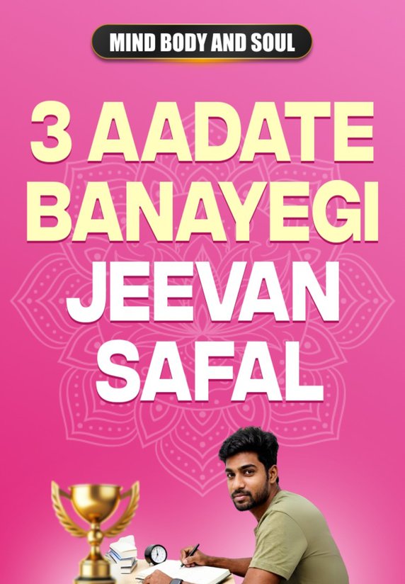 3 Aadate Banayegi Jeevan Safal