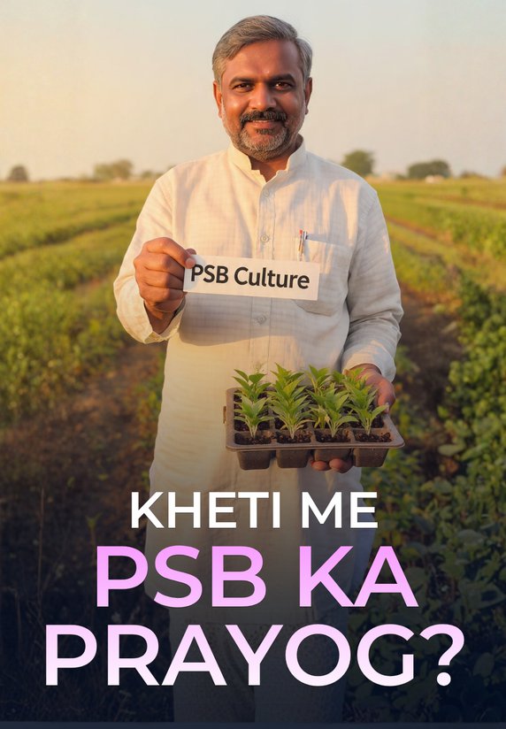 Kheti Me PSB Ka Prayog?