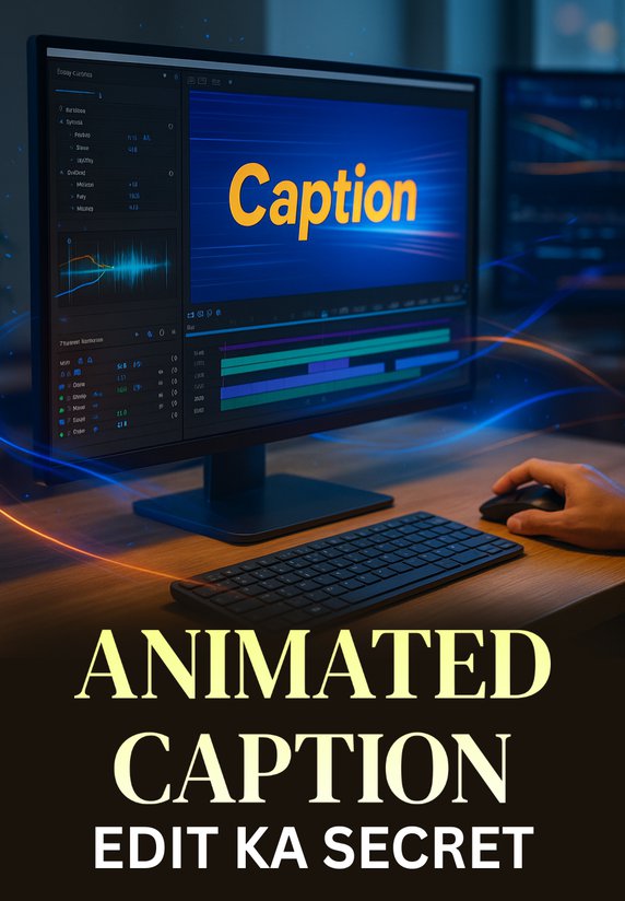 Animated Caption Edit Ka Secret