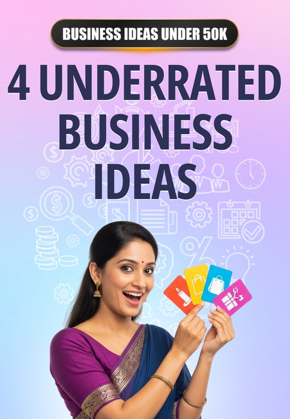 4 Underrated Business Ideas
