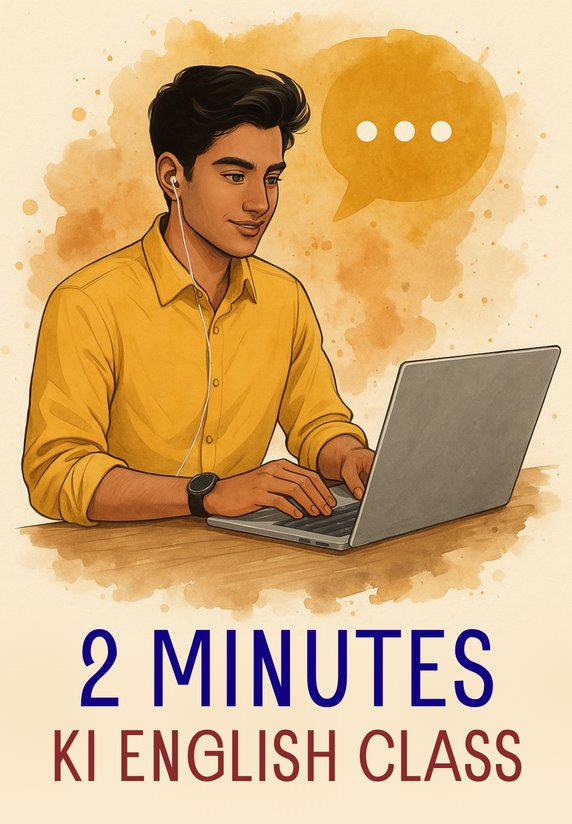 2 Minutes Ki English Class
