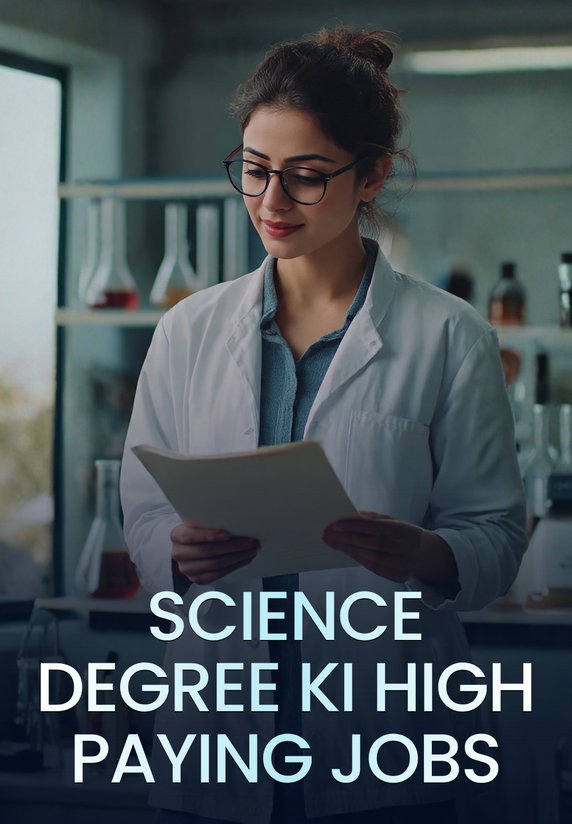Science Degree Ki High Paying Jobs
