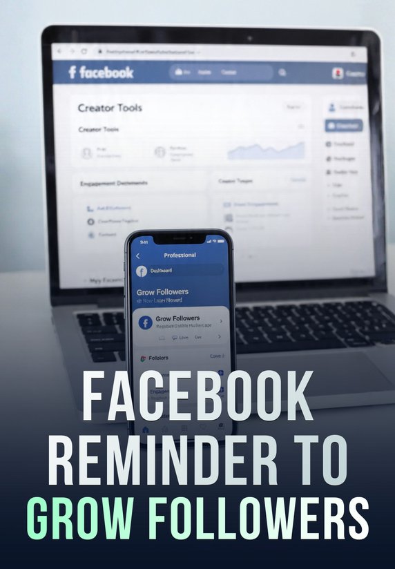 Facebook Reminder To Grow Followers