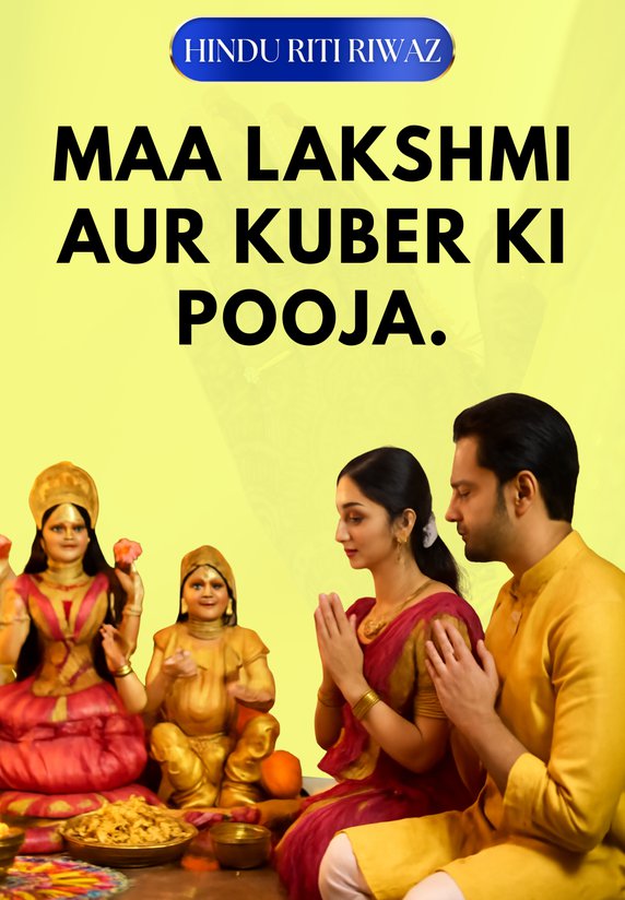 Maa Lakshmi Aur Kuber Ki Pooja.