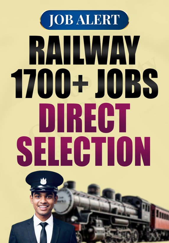 Railway 1700+ Jobs Direct Selection